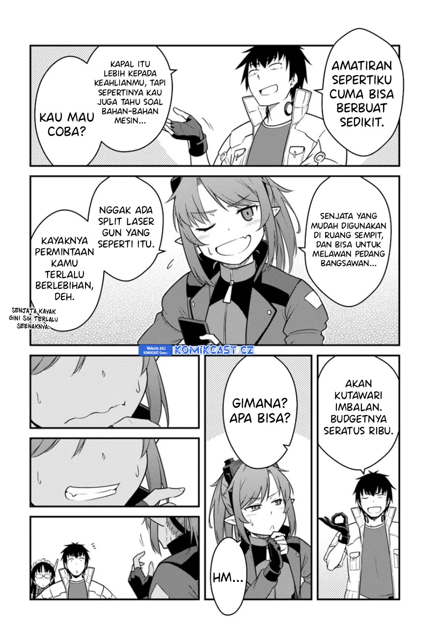 Mezametara Saikyou Soubi to Uchuusen-mochi datta no de, Ikkodate Mezashite Youhei Toshite Jiyuu ni Ikitai Chapter 43.1 Gambar 13